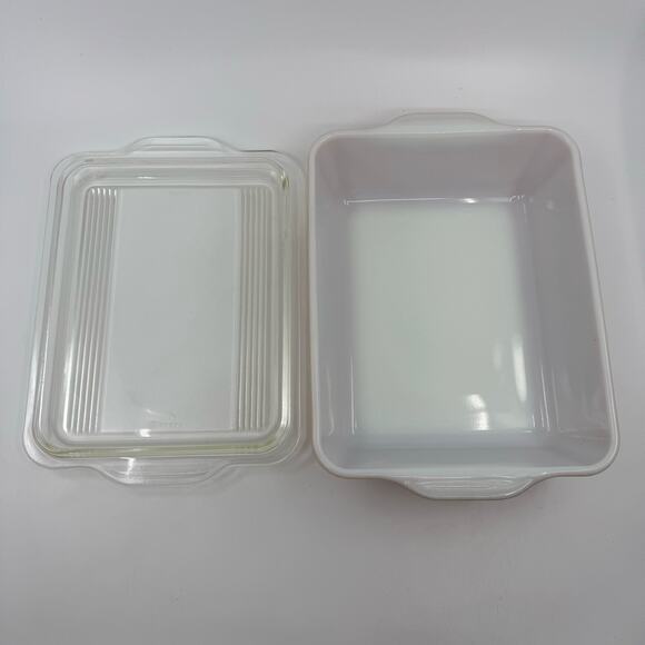 Vintage Pyrex 1974-1978 Old Orchard Pattern Refrigerator Dish with Lid Ovenware - Picture 5 of 9